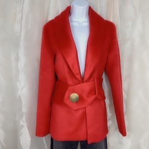 Finders Keepers Traction Coat in Red